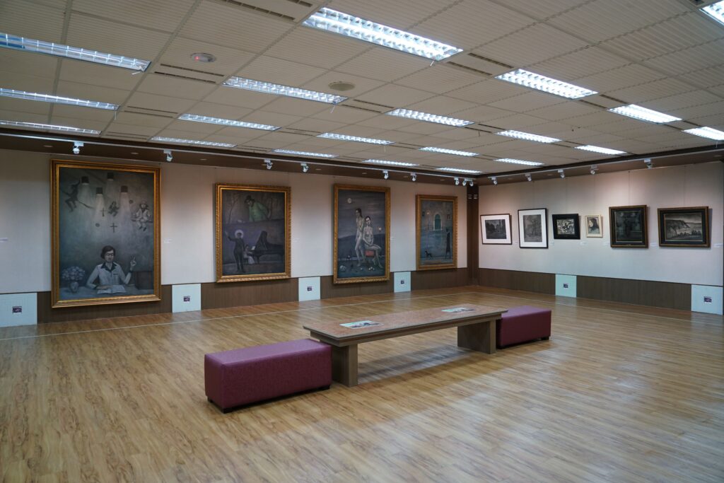 陳景容美術館展書空間3