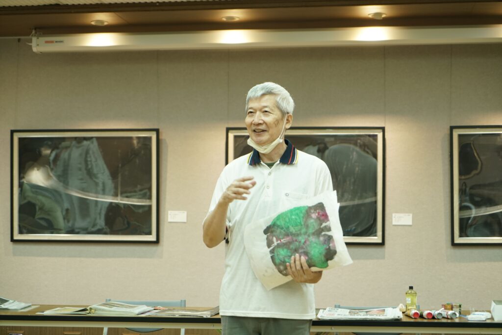 遠處的燈火-江重信畫展手作2